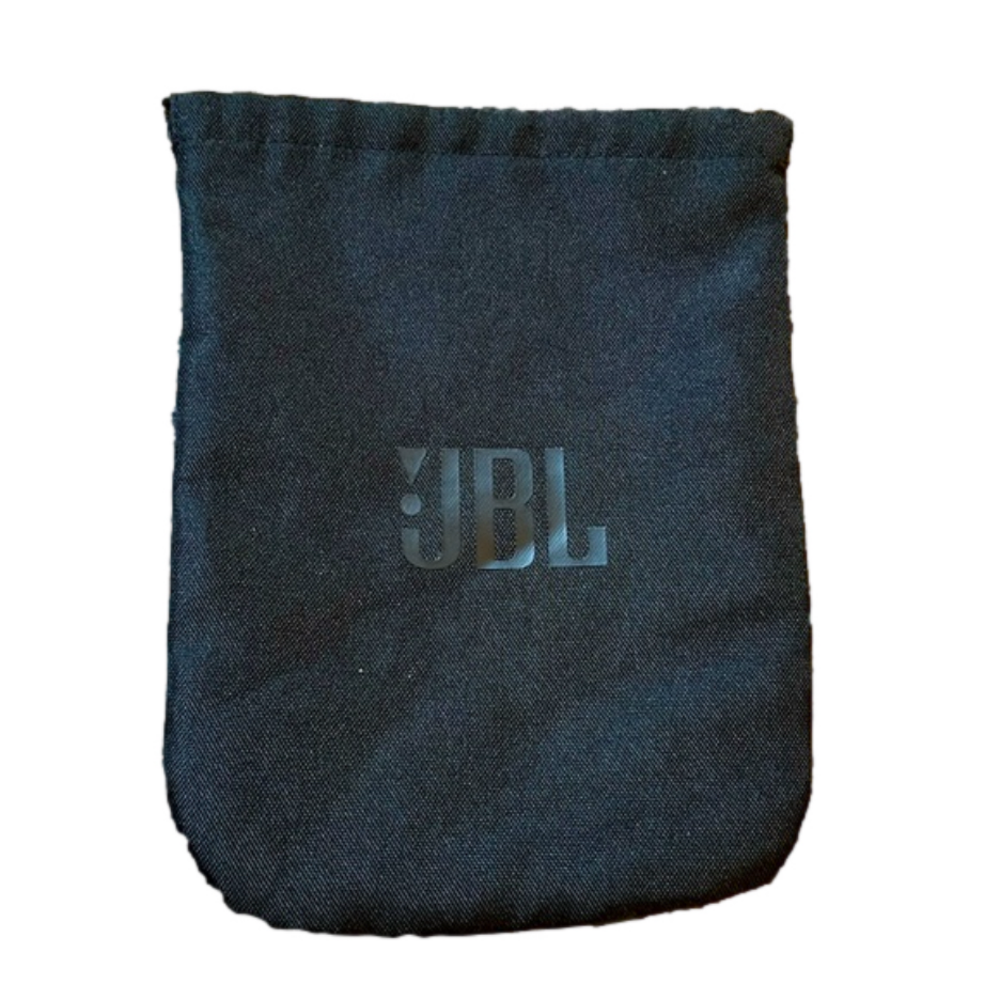 💥 2/$10 JBL drawstring bag black carrying case for speakers, clips or headphones